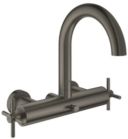 GROHE Atrio - Vaňová batéria, kartáčovaný Hard Graphite 25010AL3