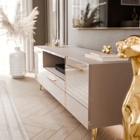 OBÝVACIA STENA / ZOSTAVA SANTINO NA NOŽIČKÁCH KAŠMÍR VYSOKÝ LESK