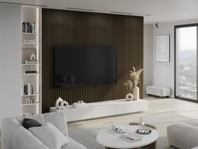 Mexen Lam-B, akustické stenové lamely 275 × 30 cm, HDF doska 4 mm, technická dyha, eben kráľovský, S100-275307-3015-020