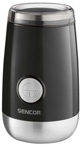 Sencor - Elektrický mlynček na zrnkovú kávu 60 g 150W/230V čierna/chróm FT0136