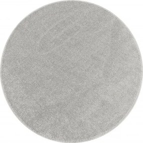 Ayyildiz, Kusový koberec Ata 7000 cream kruh, 200x200 (priemer) kruh, béžová, šedá, obývacia izba