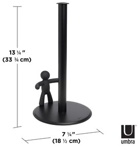 Oceľový držiak na kuchynské utierky ø 19 cm Buddy – Umbra