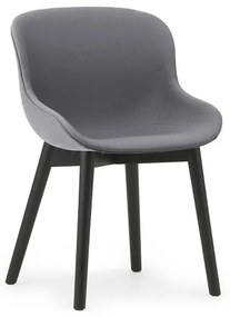 Stolička Hyg Chair Aquarius – sivá/čierny dub