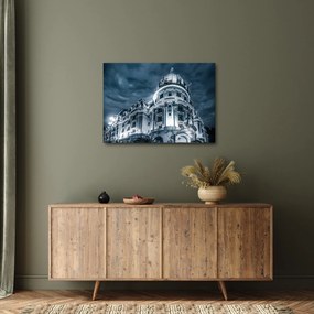 Obraz architektúry v tme (70x50 cm)
