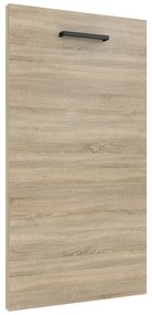 Panel na umývačku Belini zakrytý 45 cm dub sonoma  TOR PZ45/1/WT/DS/0/B1