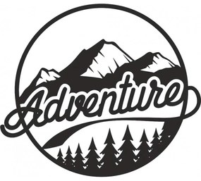 Drevený obraz na stenu s prírodným motívom adventure| SENTOP PR0421