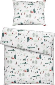 XXXLutz POSTEĽNÁ BIELIZEŇ, flanel, viacfarebná, 140/200 cm Esposa - Obliečky & plachty - 005082013301