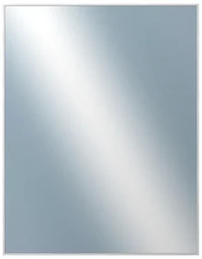 DANTIK - Zrkadlo v rámu, rozmer s rámom 70x90 cm z lišty Hliník strieborná lesk (7001003)