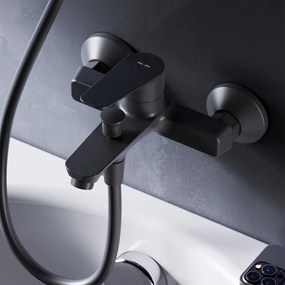 Vaňová a sprchová batéria AM.PM Hit FTA10022 jednopáková, čierna