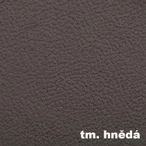 Kožená rohová sedacia súprava LUCIO, Ľavá, tm. hnedá