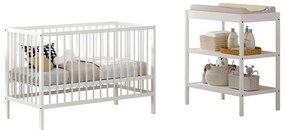 Súprava detského nábytku z bukového dreva 2 ks Dino – Vipack