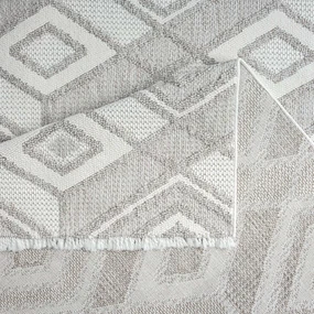 Dekorstudio Moderný koberec LINDO 8875 - béžový Rozmer koberca: 200x290cm