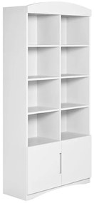 Regál dvojitý Classic biely