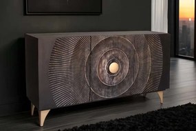 Luxusná komoda z masívu Golden Sunset Mango 140cm