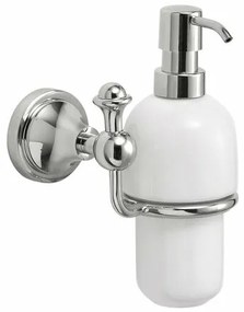 GEDY NV8013 Nevis dávkovač mydla, keramika, chróm