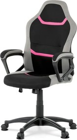 Detská otočná stolička ružová KA-L611 PINK