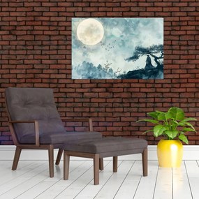 Obraz - Maľba splnu (90x60 cm)