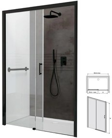 Sprchové dvere D2L/Freezone-120-S CYW0