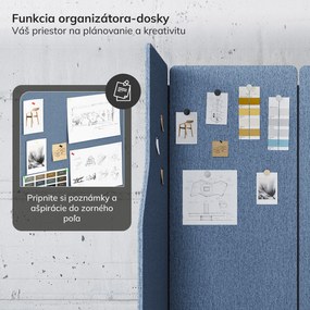 Akustická stena SADIE Frozen Lake 280/145 cm