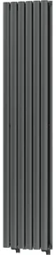 Mexen Dallas, vykurovacie teleso 1600x360 mm, 1039 W, antracitová, W214-1600-360-00-66