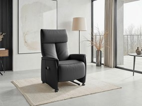 XXXLutz RELAXAČNÉ KRESLO, koža, čierna Sit & More - Online Only obývacie izby - 0001440324Q9