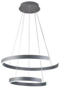 LED Stmievateľný luster na lanku LED/120W/230V 3000-6500K + diaľkové ovládanie