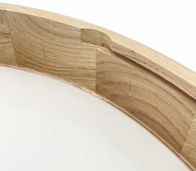 Brilagi - LED stropné svietidlo CARVALHO 4xE27/60W/230V dub pr. 57,5 cm