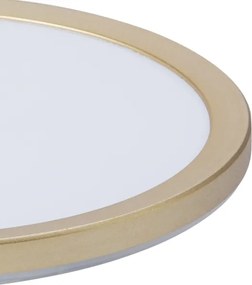 Brilagi - LED kúpeľňové svietidlo ULTRA SLIM LED/18W/230V priemer 30 cm zlaté IP54