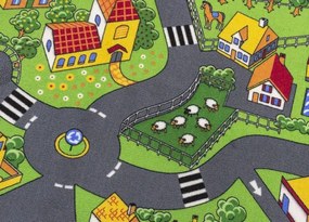 Koberce Breno Metrážny koberec LITTLE GOLIATH 90, šíře role 400 cm, viacfarebná