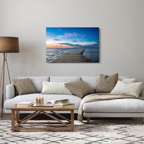 Obraz - Mólo (90x60 cm)
