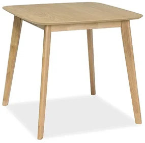 Jedálenský stôl s doskou vo vyhotovení dub MOSSO III 80x80