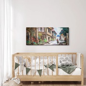 Obraz Filipínske dediny, Ázia (120x50 cm)