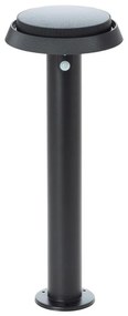 Brilliant - LED Solárna lampa so senzorom ALVERO LED/4W/3,7V 50 cm IP44 čierna