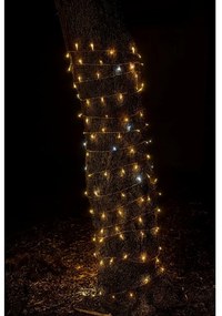 Vianočné svetielka vonkajšie FLASH teplá biela 100 LED