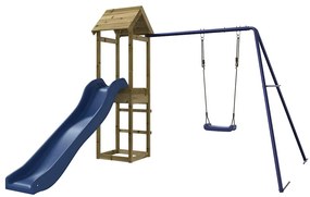 Vonkajšia súprava na hranie impregnovaná borovica