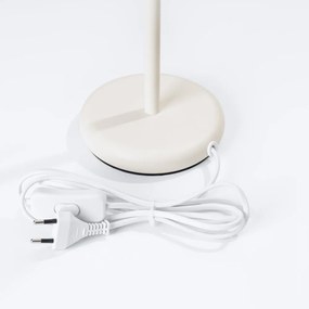 Krémová stolová lampa (výška 43 cm) Gleam – Sollux