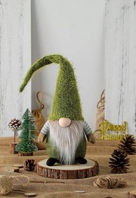 Vánoční skřítek ELF 029 - 50 cm zelený