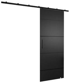 Posuvné dvere 80 cm Zodiac IV (čierna matná). Akcia -20%. Vlastná spoľahlivá doprava až k Vám domov. 1074258