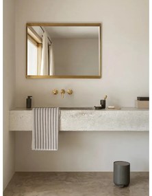 Krémovobiely pedálový odpadkový kôš z polyresínu 3 l Kua – Blomus