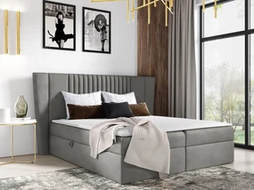Kontinentálna posteľ Erneltto, Rozmer postele: 160x200, Dostupné poťahy: Magic Velvet 2217