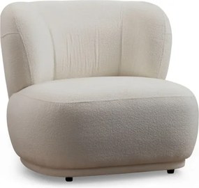 Designové křeslo Livorno bílé