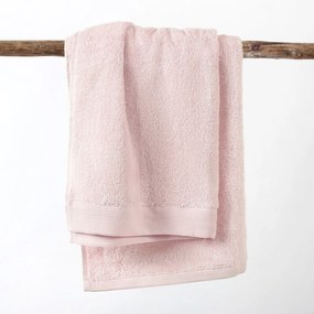 Goldea modalový uterák/osuška s prírodným vláknom - pastelovo ružový 70 x 140 cm