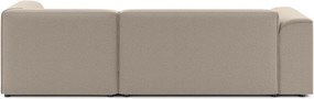 Svetlohnedá rohová pohovka (pravý roh/s leňoškou) Merid – Ropez