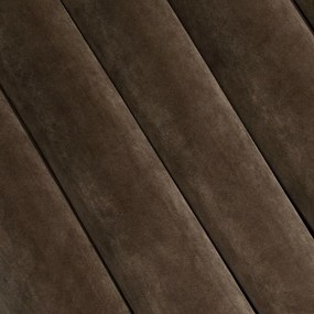 Dekorstudio Záves VILLA z exkluzívneho zamatu 140 x 250 cm v hnedej farbe - dekoračné kolieska