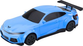 LEAN Toys Elektrické športové auto diaľkovo ovládaná nabíjacia stanica Blue