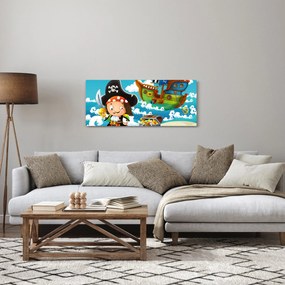 Obraz - Pirátsky poklad (120x50 cm)