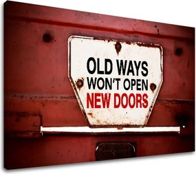 Motivačný obraz na stenu Old ways_001