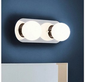 Eglo 94627 - LED Kúpeľňové svietidlo MOSIANO 2xLED/3,3W/230V IP44
