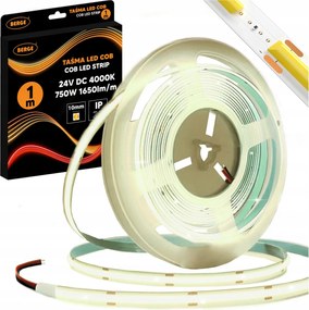 BERGE LED pásik COB Neon 24V - 528D - 15W/m - IP20 - 1650lm - 1m - neutrálna farba