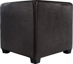 Taburetka Niki New - tmavohnedá